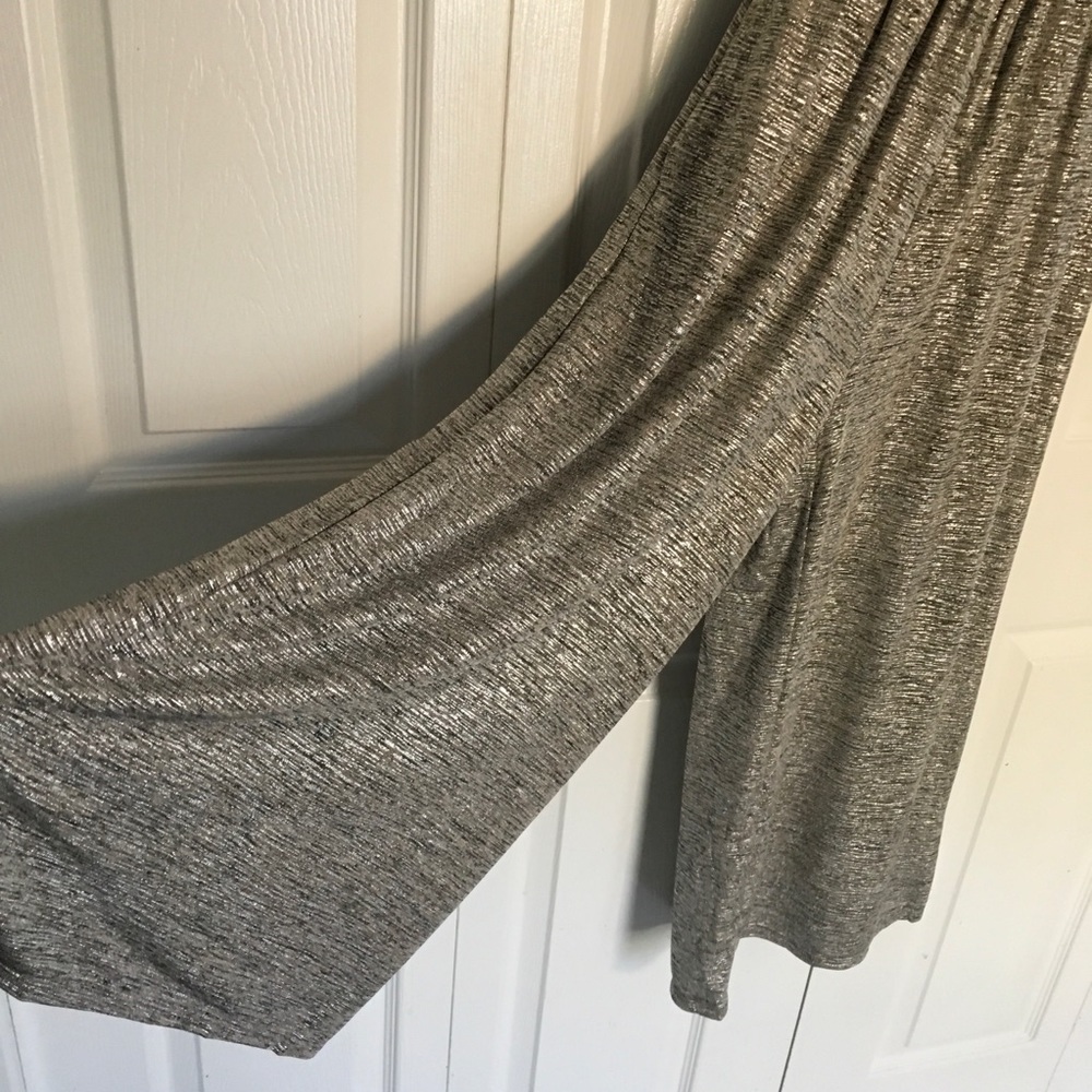 NWOT Meadow Rue Alchemist Metallic Jumpsuit Anthro - Picture 3 of 7